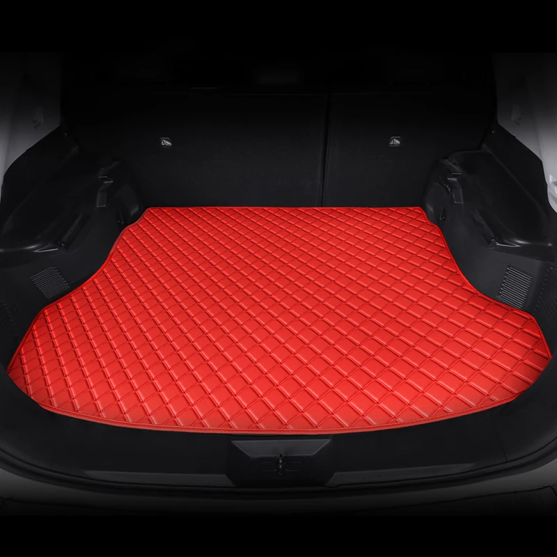 

Кожаные коврики для багажника автомобиля на заказ для Volvo V40 2013-2019, высококачественные аксессуары для интерьера, противогрязный тонкий лайнер для груза