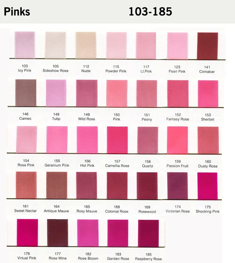 Luxurious Pink Double Face Satin Ribbon - 100% Polyester Silky Tape