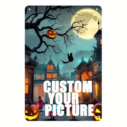 Personalized Metal Sign for Indoor & Outdoor Decor - Home, Bar, Seasonal Festivities (Black)