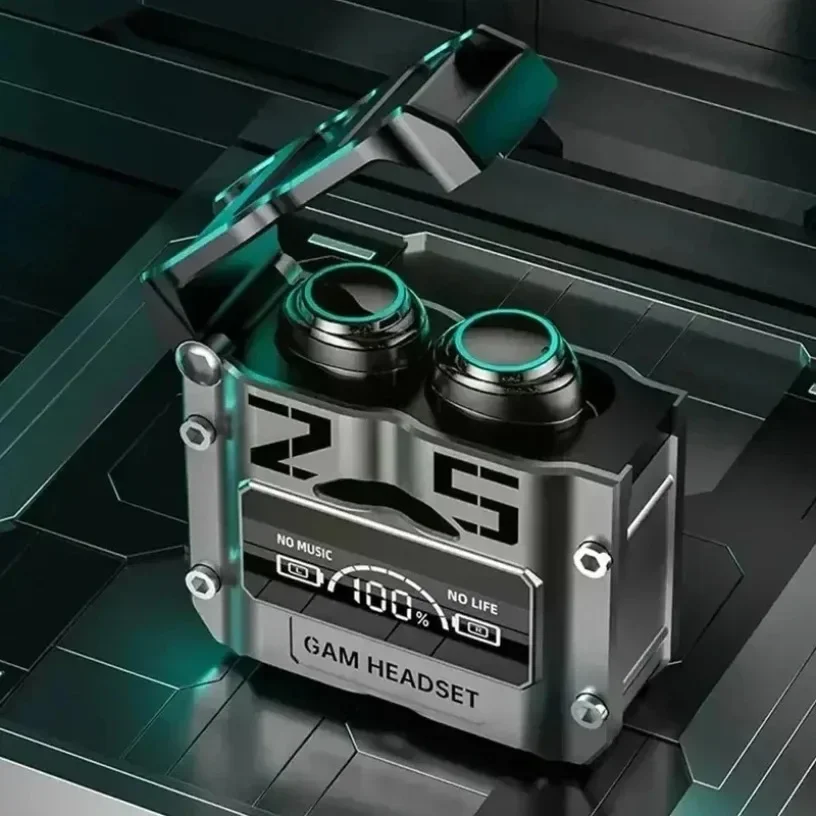 รูปสินค้า หูฟังไร้สาย TWS M25 ตัดเสียงรบกวน จอ LED ชาร์จ Type-C