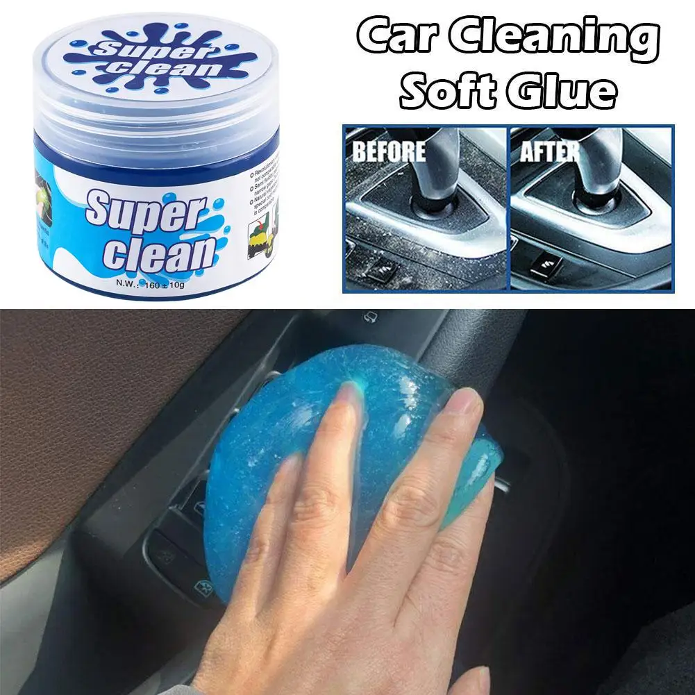 Car Cleaning Soft gel Duster To Removes Interior Cleaning Magic Outlet Laptop Vent Air Dashboard Tool Wash Dust Mud - 2