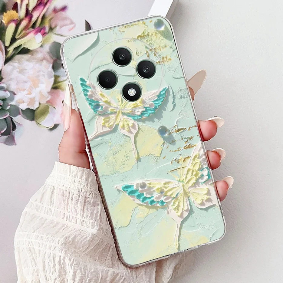 Stylish Butterfly Painted Soft Silicone Case -