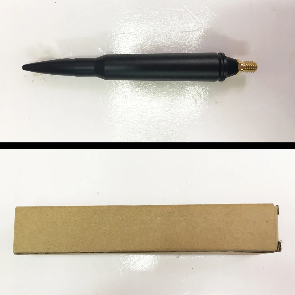 랭스런 JL1081 개조 안테나 15cm 블랙 알루미늄 합금 짧은 차량용 지프 랭글러 JK/JL 액세서리