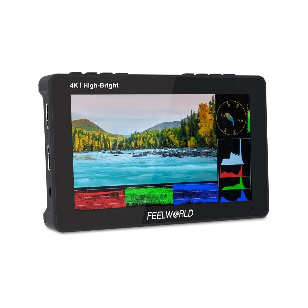 F6 Pro 5.5 Inch Touch Screen Filed Camera Monitor 1600nits High Bright 4K HDMI w