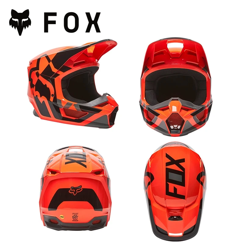 FOX RACING V1 V2 ���α� �����ε� ��� DOT ECE ���� Ʈ���� ���̵� ATV UTV MX ���� ����ũ�ν� �ö��� MIPS ��ȣ