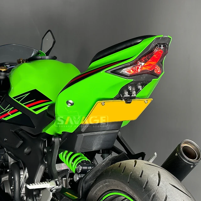 Kawasaki Ninja ZX4R Foldable Plate Holder Adjustable Foldable