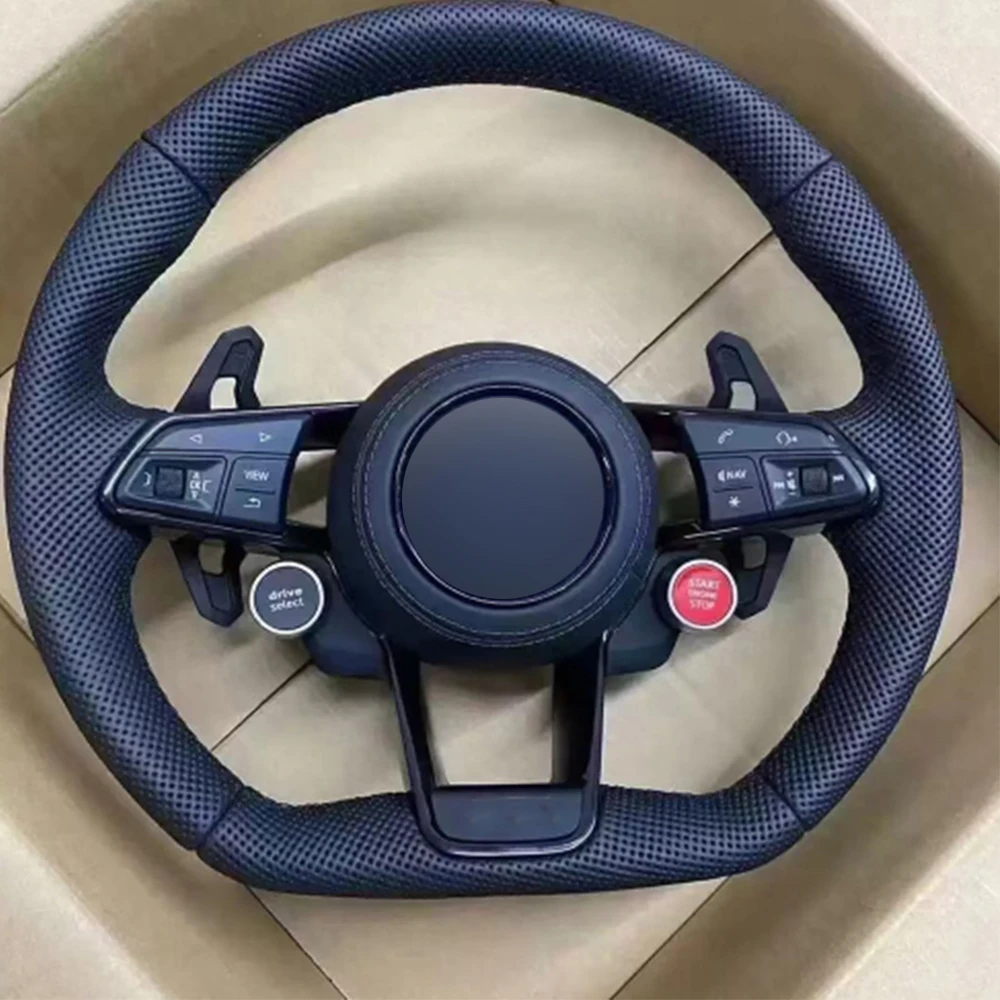 

Многофункциональное Автомобильное рулевое колесо для Audi S8 S7 S3 R8, модернизированное внутреннее Многофункциональное рулевое колесо, автомобильное весло