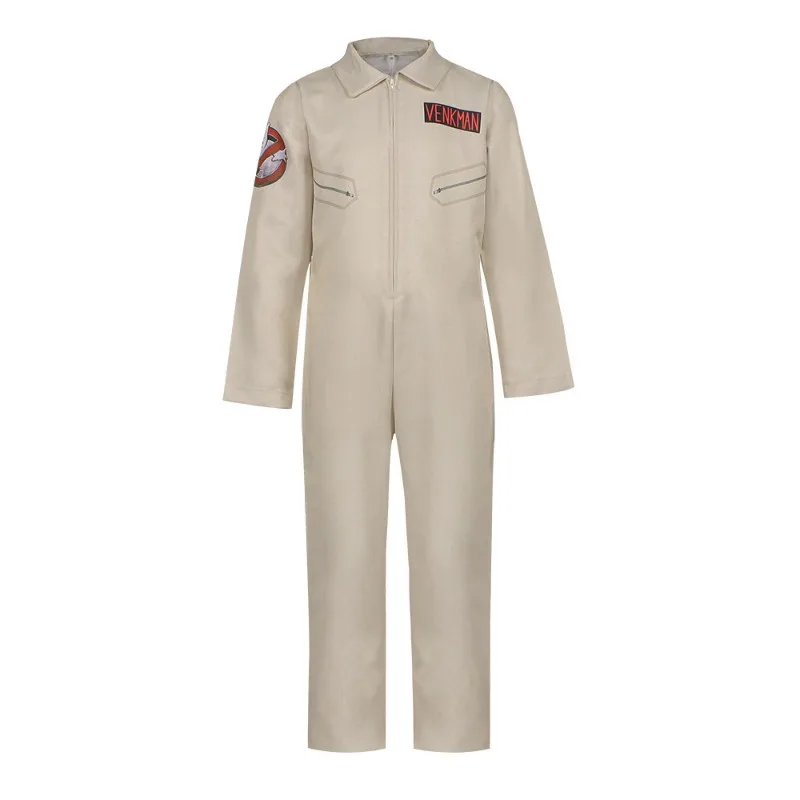 

Ghostbusters Cosplay Costume Jumpsuit Halloween Carnival Party Outfits School Stage Performance Uniform for Adult Kids