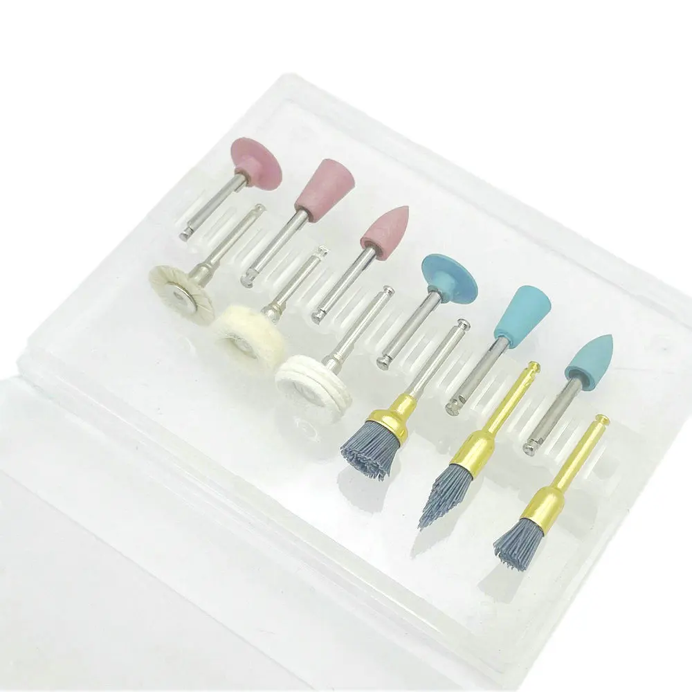 12 قطعة طقم تلميع مركب للأسنان RA 2.35 مللي متر لل...