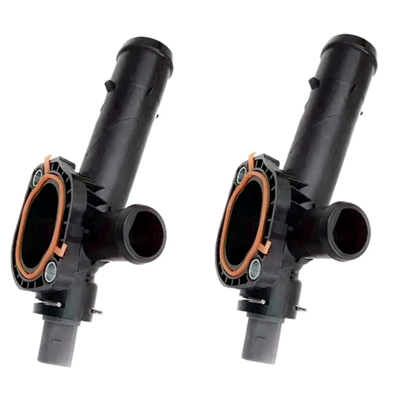 2X Automotive Coolant Thermostat With Temperature Sensor Thermostat