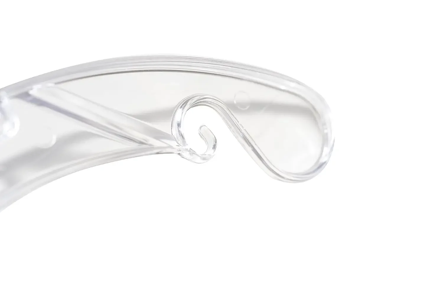 NAHANCO 505 Plastic Dress Hanger, Middle Heavy Weight, 17", Clear (Pack of 100) 4