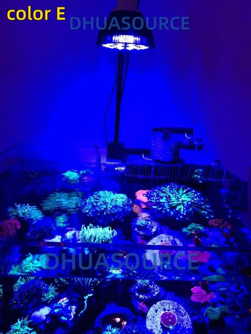 Free customize LED Aquarium light led pet Lighting fish tank plant grow  bulb 54W for saltwater marine coral reef sump algae - AliExpress, image size:800x1066