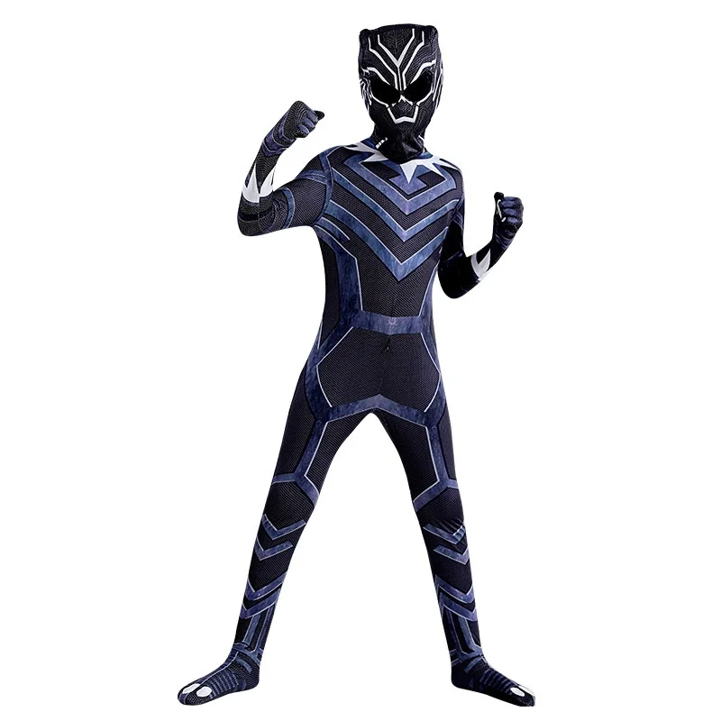 thumbnail image 1 of Traje de fantasía de Spiderman para cosplay, mono para niños y niñas, Spider Man Miles Morales, superhéroe, Halloween, carnaval, Zentai, 1 of 5