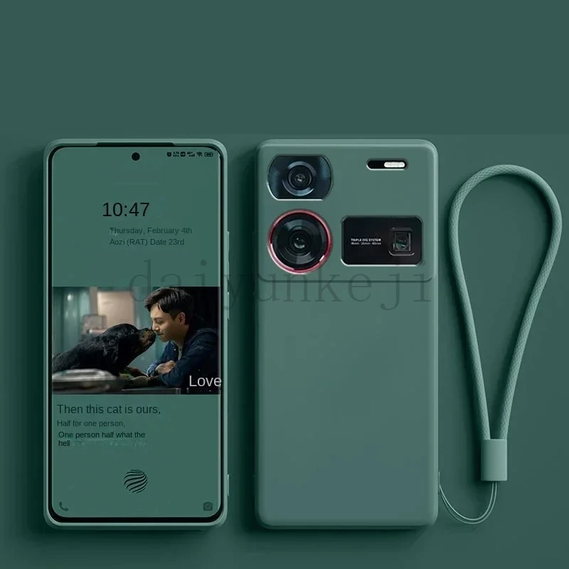 Enhanced Silicone Soft Protective Phone Case with Screen Protector Film