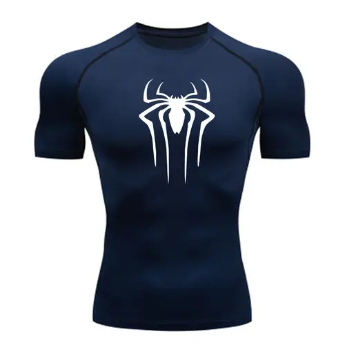 New Compression Shirt Men Fitness Gym Super Hero Sport Running T-Shirt Rashgard Tops Tee Quick Dry Short Sleeve T-Shirt For Men - Image 11