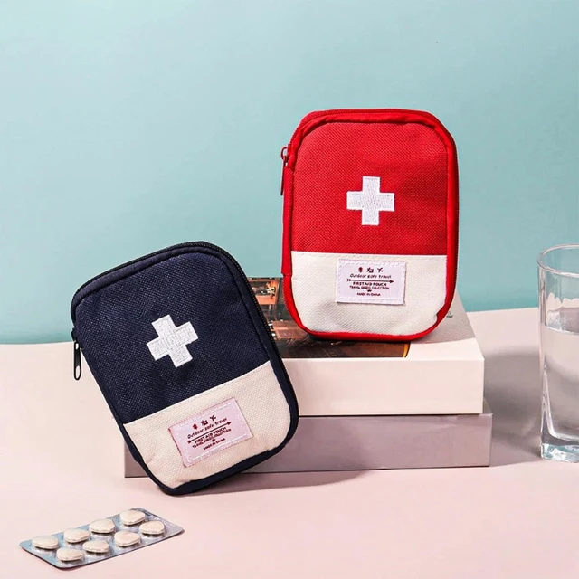 First Aid Kit Bag Portable Travel Medicine Package Emergency Kit Bags Small  Medicine Divider Storage Organizer Home Outdoor - AliExpress