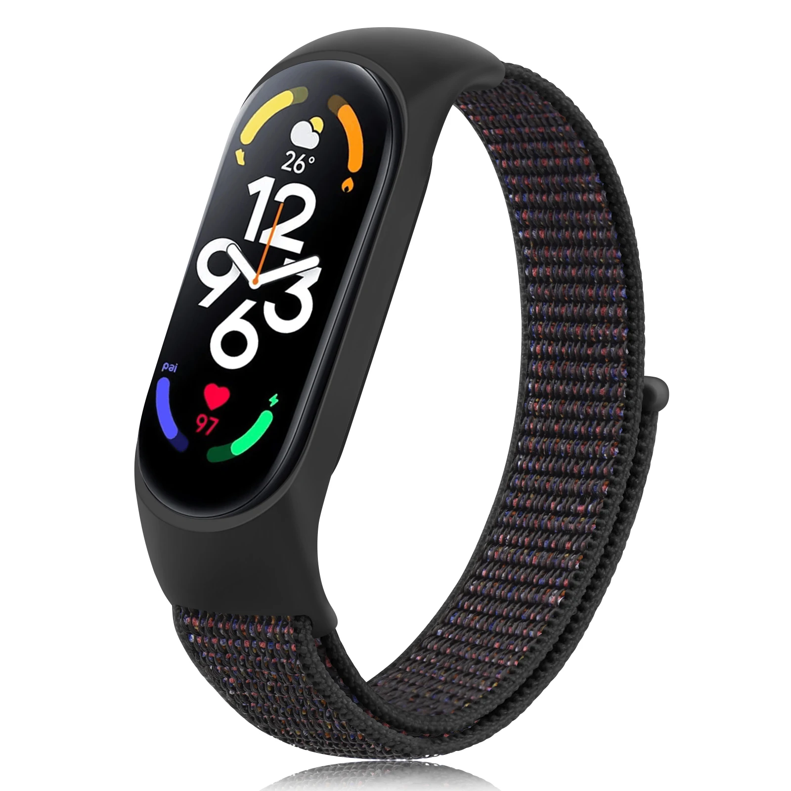 Adjustable Nylon Strap Wristband - Smartwatch Accessory Bracelet Replacement