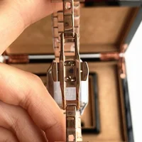 Pablo Raez Couple montre à Quartz Rectangle carré chiffres romains Reloj Orologio dames unisexe luxe homme montre-bracelet horloge classique 6