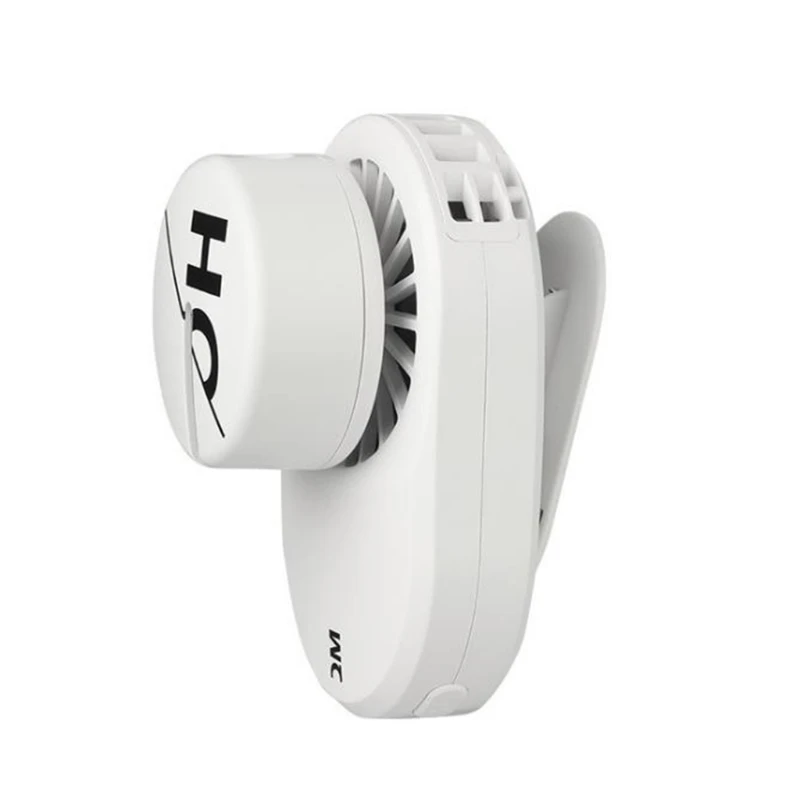 

Clip Type USB Fan Low Noise Cooling Fan Mini Hanging Neck Humidifier Fan Summer Gift for Friends Family Dropship