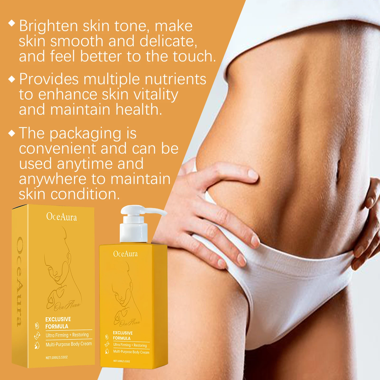 Collagen Body Lotion Women Skin Firming Cream Improve Dryness Dullness Remove Fine Lines Hydrating Revitalize Skin Care Products 6