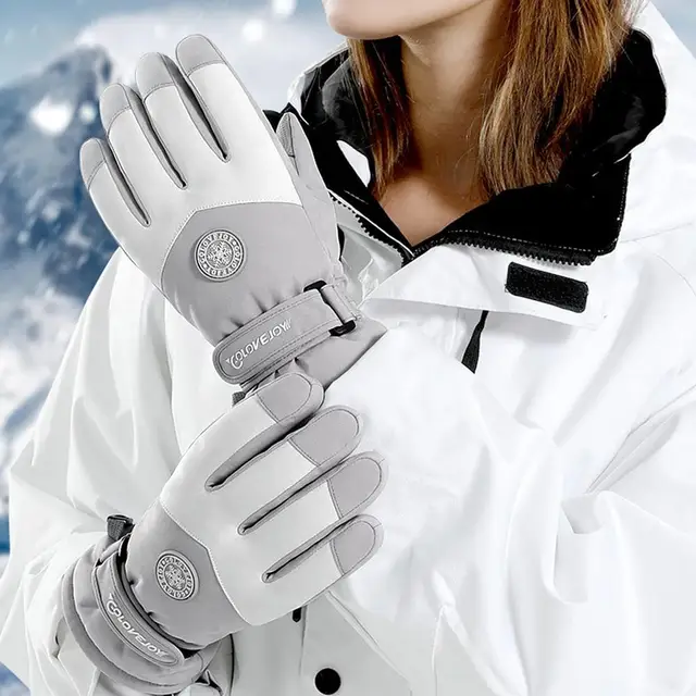 Stay Warm and Stylish with Waterproof Ski Gloves