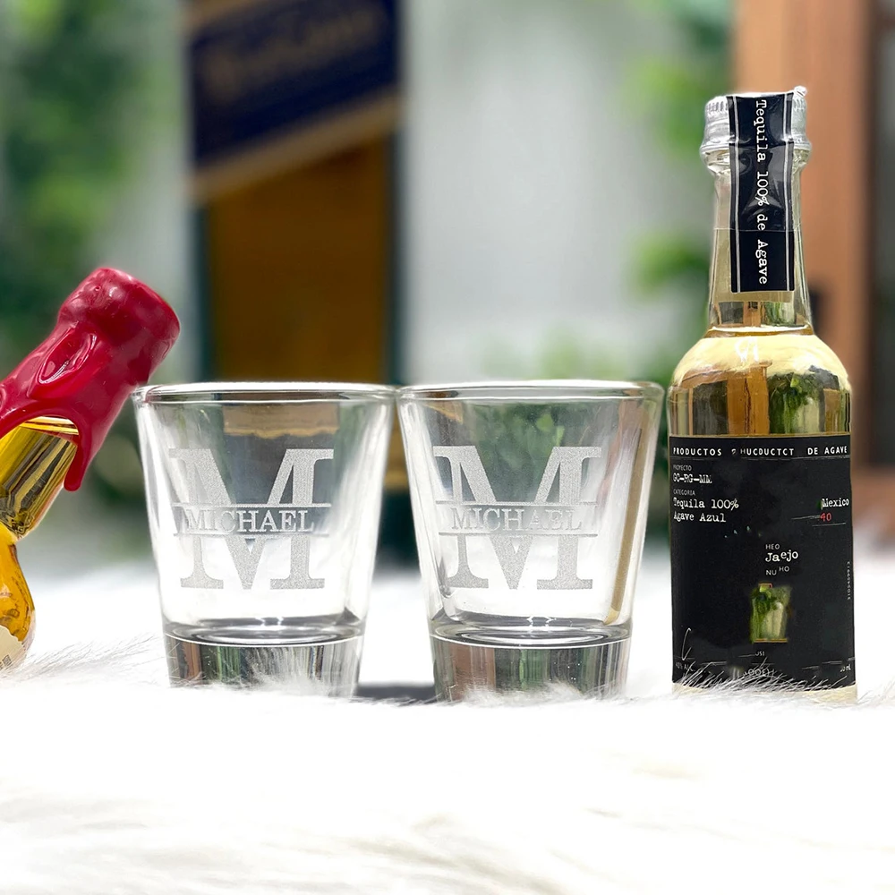 Customized Engraved Shot Glasses