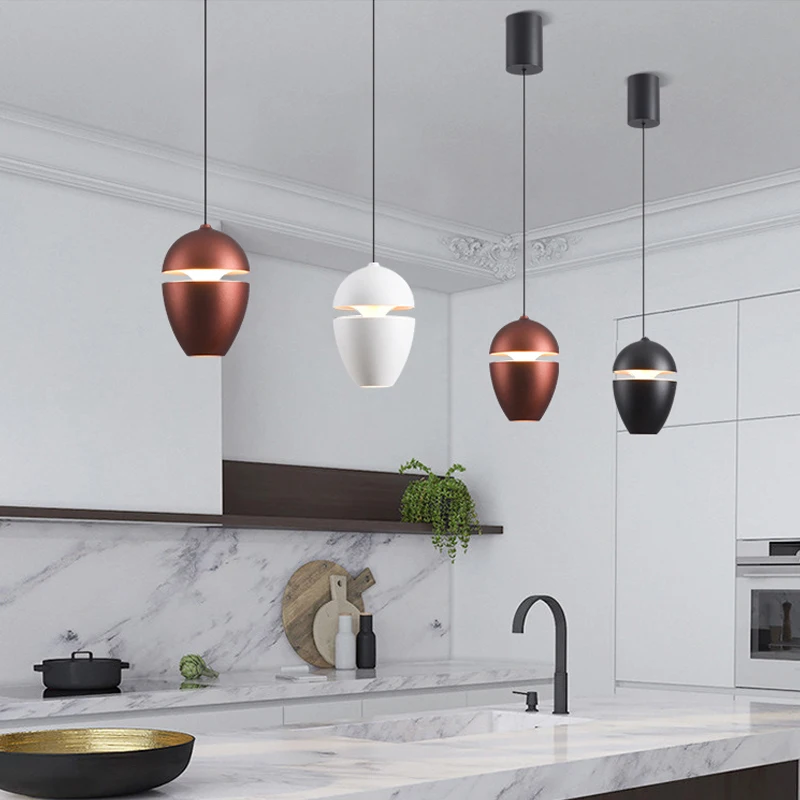 

Lamp Nordic Minimalist Modern Bedside Pendant Light Fixtures , Single-Light Ceiling Light Fixture For Bedroom, Kitchen, Entryway