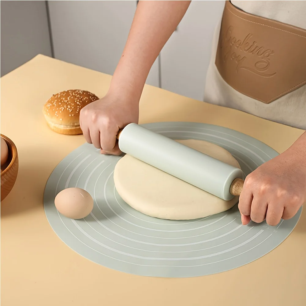 Professional Baking Set High-Quality Wooden Rolling Pin Non-Stick