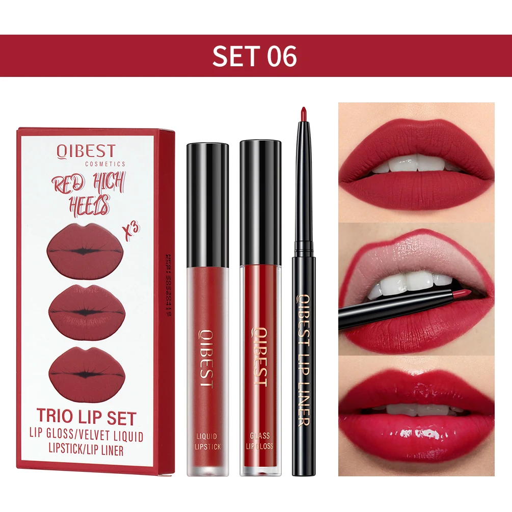 新品未開封　MATRIX EXTRACT for LIPS 3本セット Amazon.com : 3Pcs Black Matte Liquid Lipstick, Lip Liner