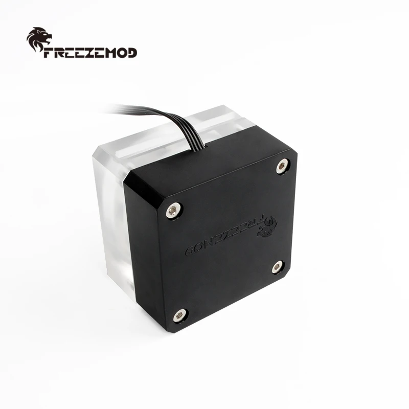 Zemod Água Cooler Bomba de Água Ultra-fino Pwm Controle de Velocidade 4cm de Fluxo Grosso 500l Suporte Od50 Tanque. Pu-szm6 Bebedouro - Imagem 2
