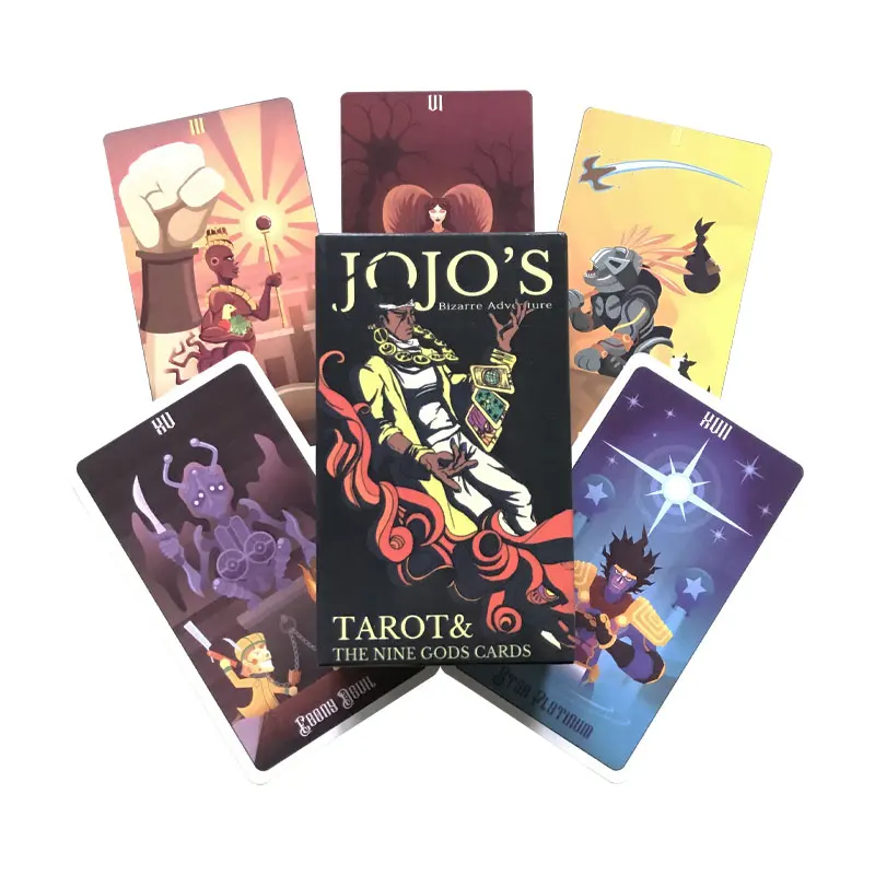 31 PCS Jogo De Cartas Anime Jojo Bizarre Adventure Cosplay Tarot