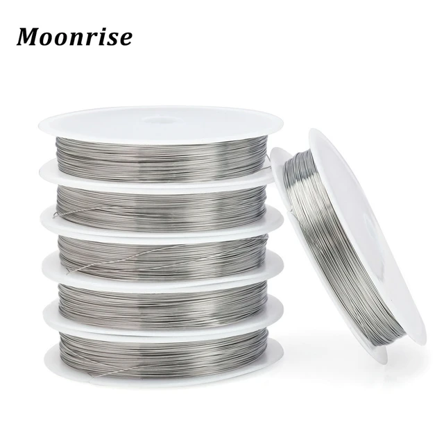 20,22,24,28 Gauge 304 Stainless Steel Wire Craft Bailing Wire Sculpting  Wire For Jewelry