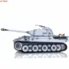Heng Long 1/16 7.0 Upgraded FPV Camera German Panther V RTR RC Tank 3819 360° Turret Metal Sproket Wheels Tracks Idler TH17298 5