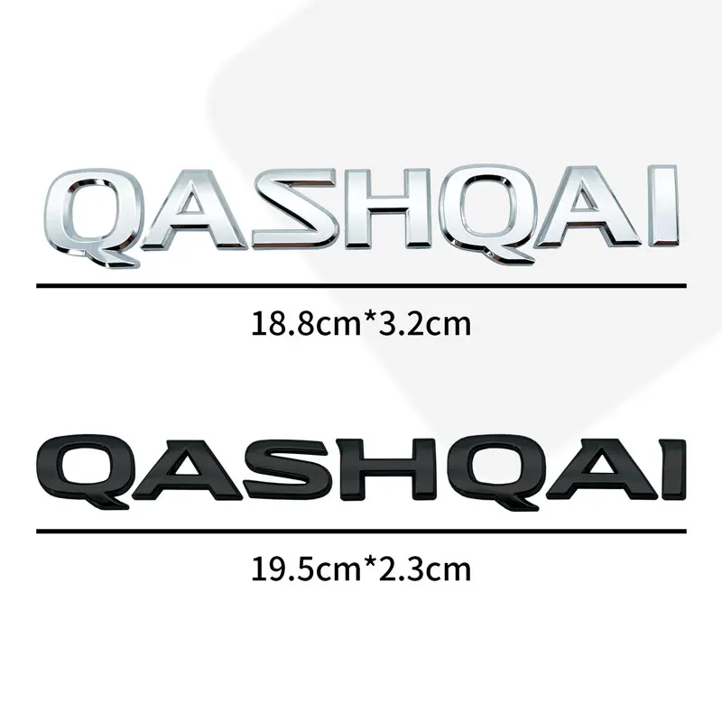 Nissan Qashqai E-Power Emblem Aufkleber - Silver Für 2021-2024 Modelle