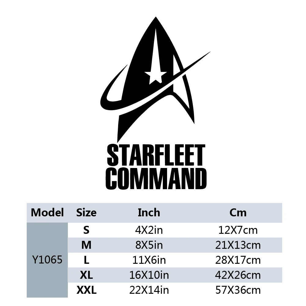 thumbnail image 1 of NUEVA calcomanía de vinilo para auto de Star Trek Picard, calcomanía con diseño artístico, accesorios para parabrisas a prueba de agua, 1 of 5