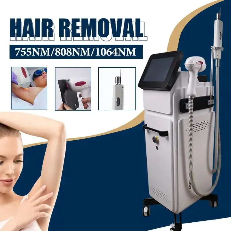 Picosecond hair removal for body, face and bikini, 100~240V plug-in, the first choice for shiny skin.