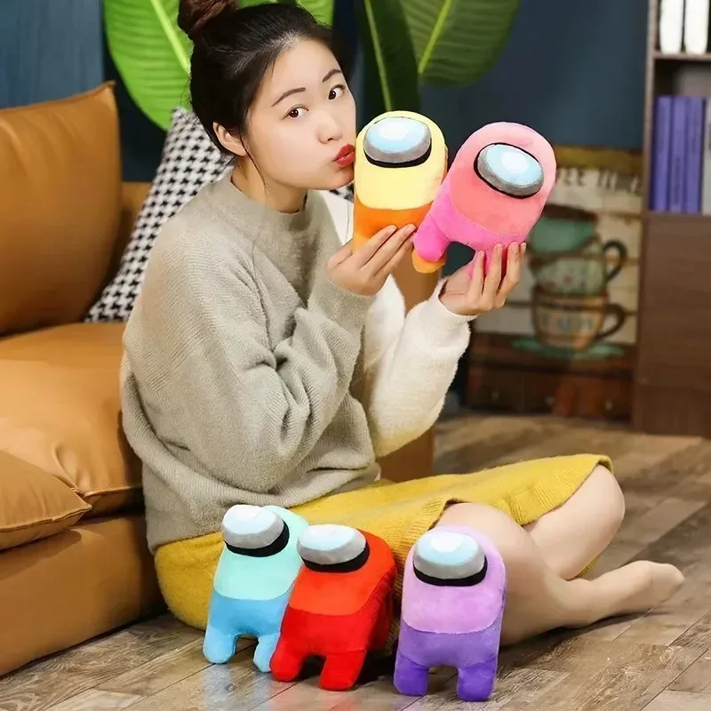 Cartoon Among Plush Body Pillow Creative Cute Soft Among Stuffed Cushion Sofa Decorative Body Pillow Sleeping Back Cushion Decor 4