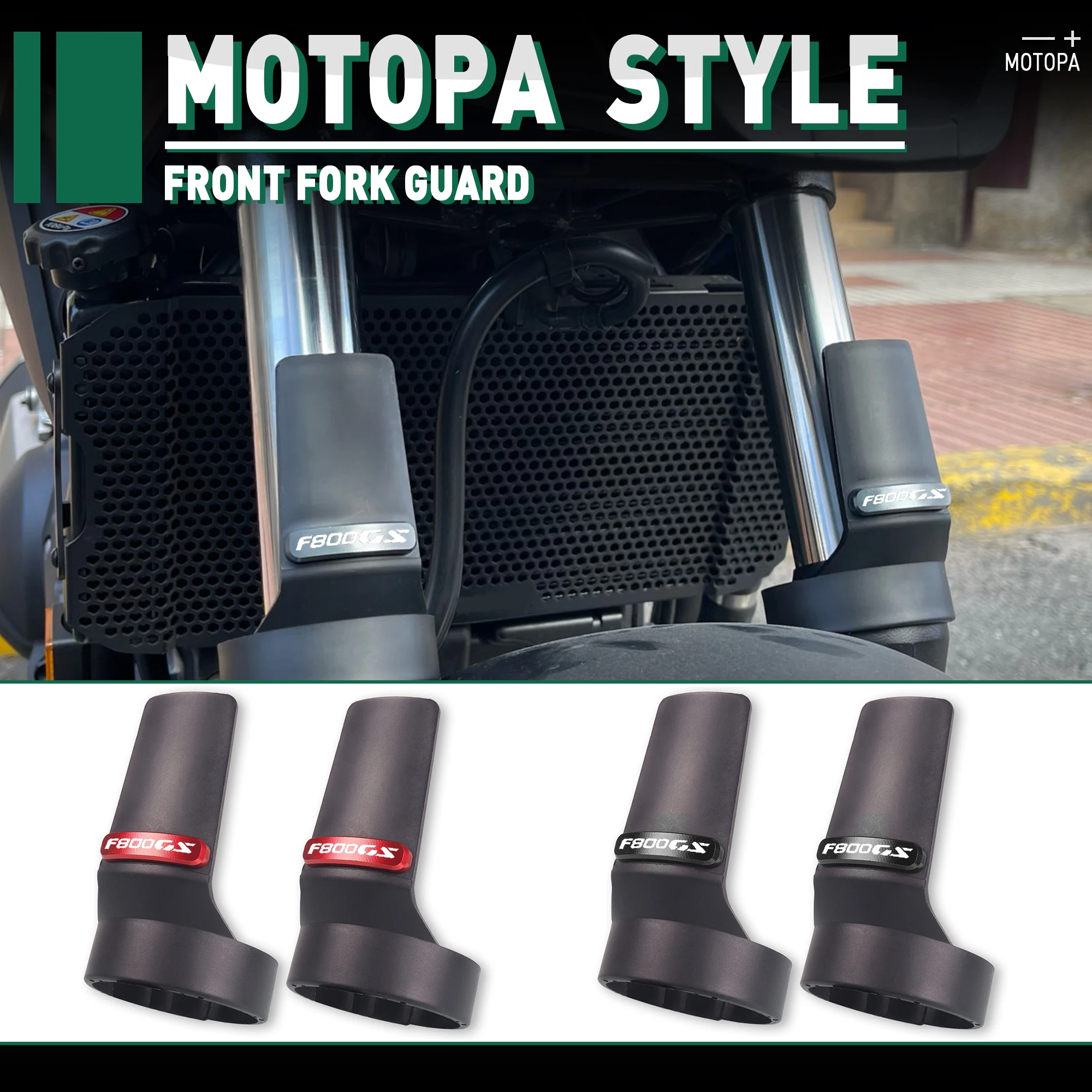 

MOTOPA Motorcycle F800GS Phantom Front Fork Guard Shock Absorbing Protective Shell Cover For BMW F800GS F800 GS F800 GS 2024