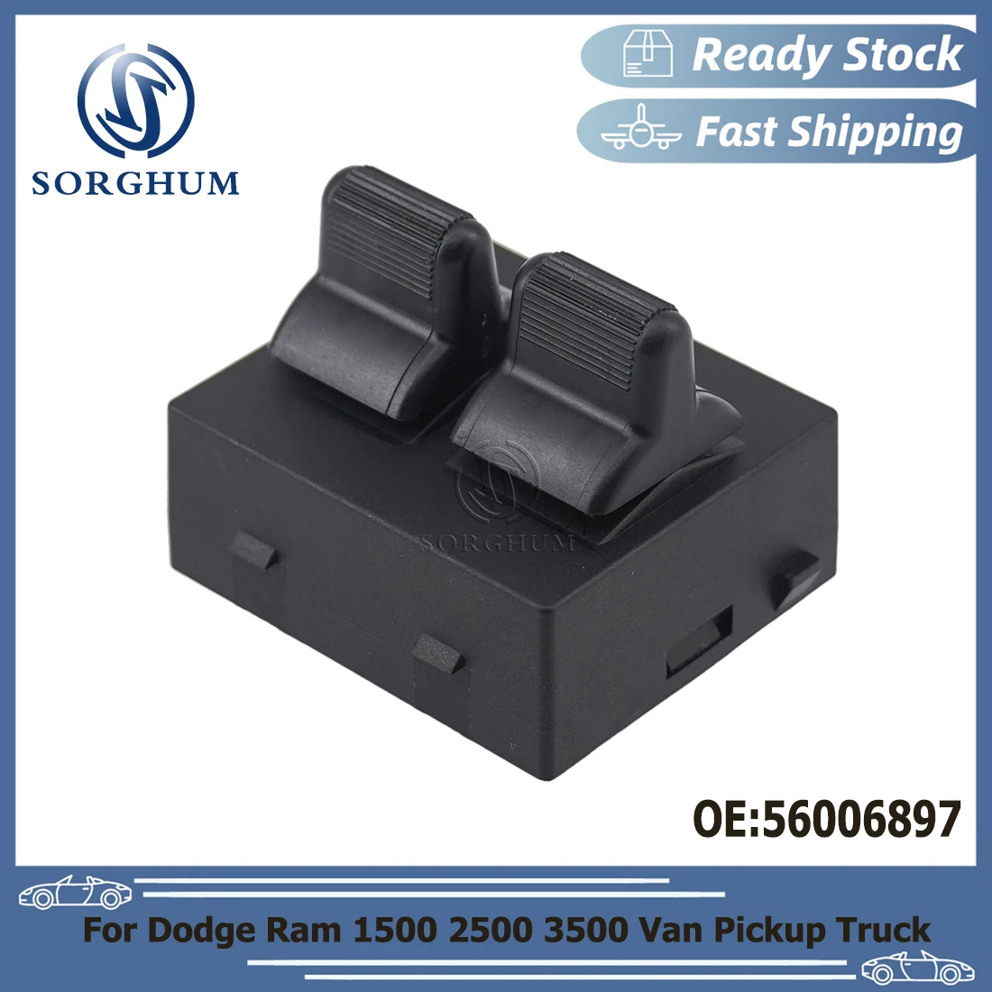 Sorgo 56006897 Per Dodge Ram 1500 2500 3500 Van Pickup Truck Electric Power Master Window Switch Pulsante Alzacristallo Parte Auto