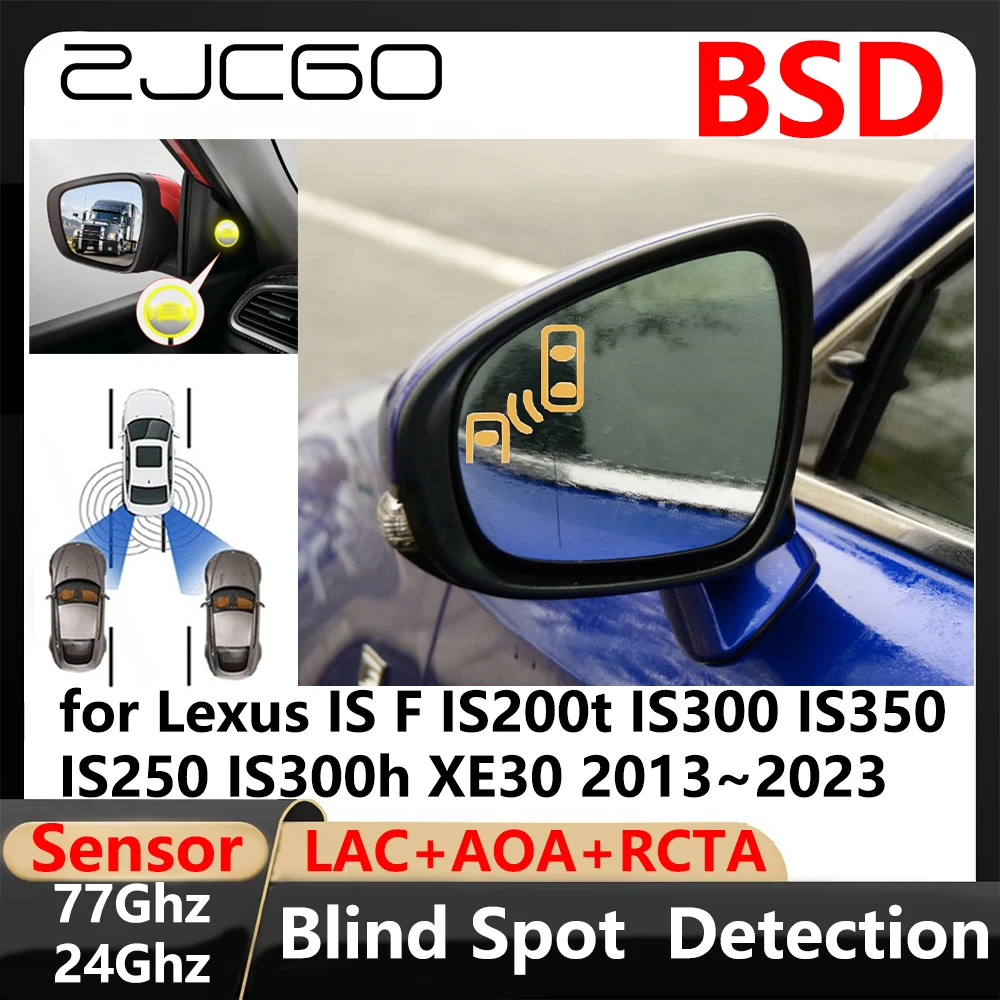 

BSD Blind Spot Detection Lane Change Assisted Parking Driving Warnin for Lexus IS F IS200t IS300 IS350 IS250~300h XE30 2013~2023