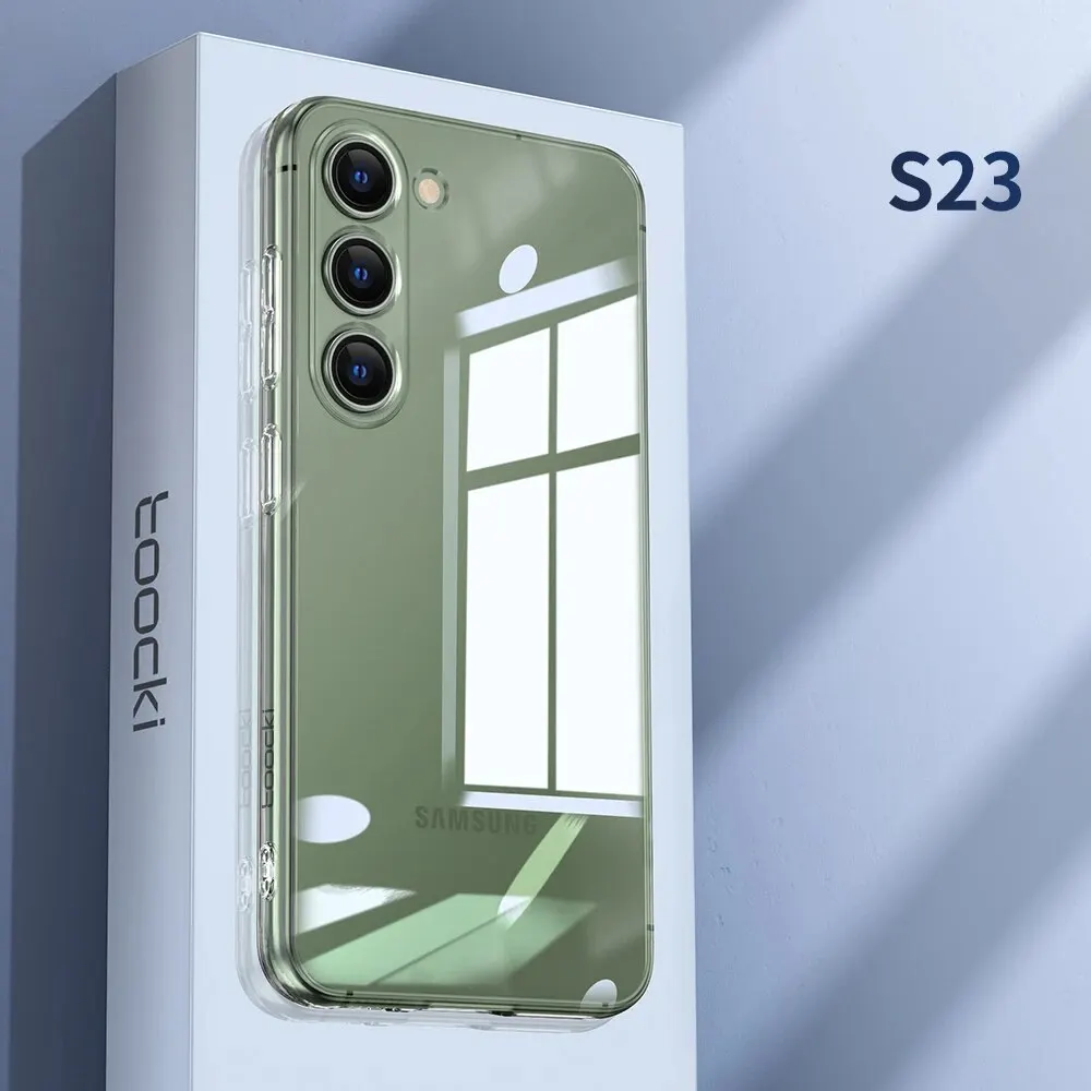 Toocki Ultra Clear Transparent Soft TPU Protective Phone Case