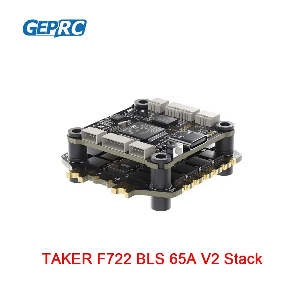 GEPRC TAKER F722 BLS 65A V2 คอนโทรลเลอร์โดรน 4IN1 ESC