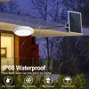 LEDSolar Ceiling Light Indoor Bedroom Corridor Garden Lighting With Remote Control Dimmable Timing Waterproof Solar Ceiling Lamp 5