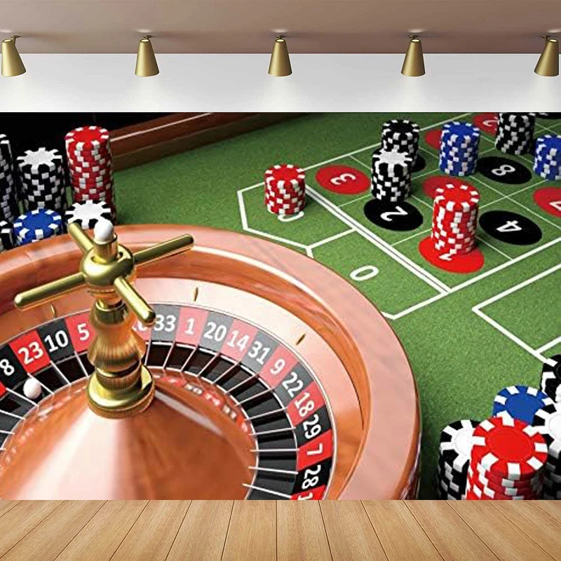 Casino Scommesse Fotografia Sfondo Gioco D'Azzardo Roulette Gioco Lotteria Chip Sfondo Per Las Vegas Viaggi Giocatore D'Azzardo Studio Fotografico