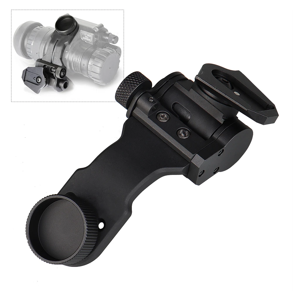 Tactical Metal J Arm Nvg Mount Helmet Bracket Adapter For Hunting Airsoft Pvs 14 Night Vision