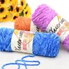 100g/set Chenille Golden Velvet Yarn Medium Thick Hand Woven Fancy Warm Skin Friendly Wool DIY Children's Adult Hat Coat 2