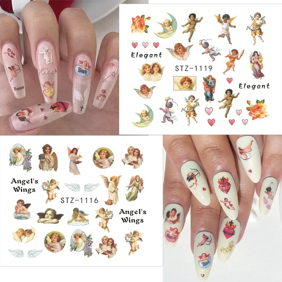 NAIL STICKER Brands Name, Angel Baby #DD-647 - TDI, Inc