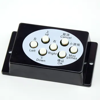 Console Arcade per Giochi di Pesca con Pulsanti Programmabili e Controller Portatile per Mini Giochi a Moneta