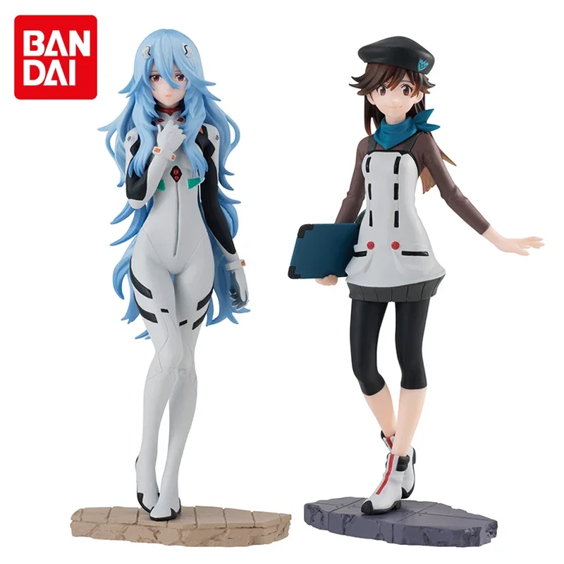 

BANDAI 2024 в наличии аниме оригинальные Ayanami RAI коробки для яиц неоновый Genesis ЕВА судзухара Сакура 14 см модель игрушки подарок