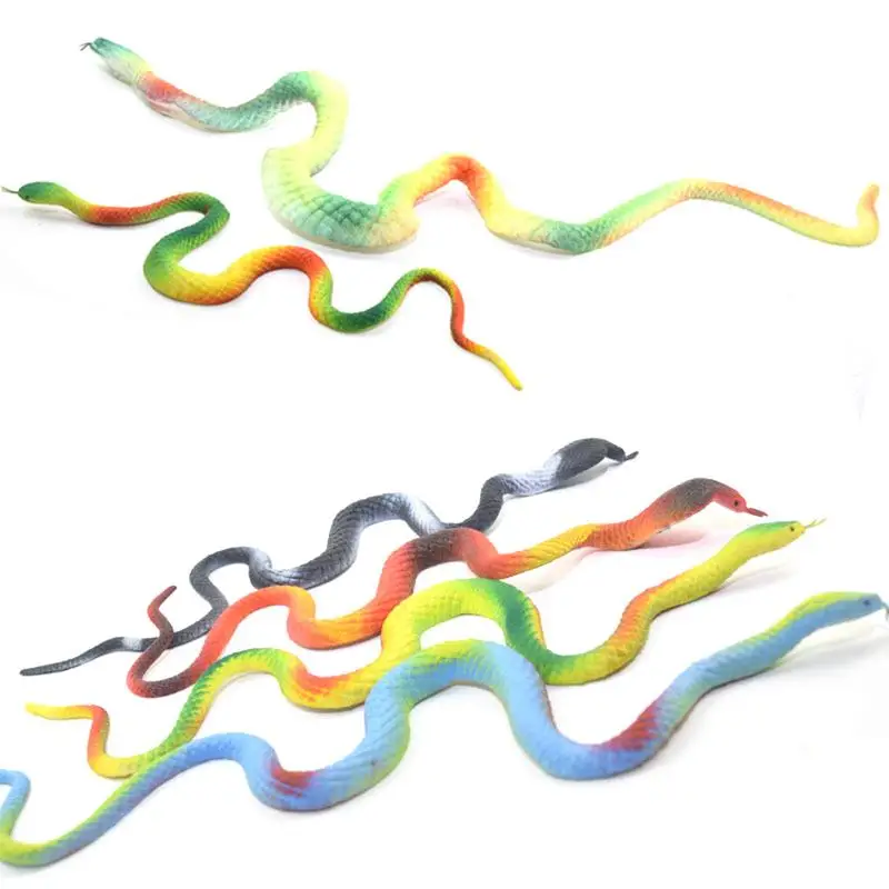 Halloween Snake Prop Realistic Fake Snakes Snake Toys For Garden Props